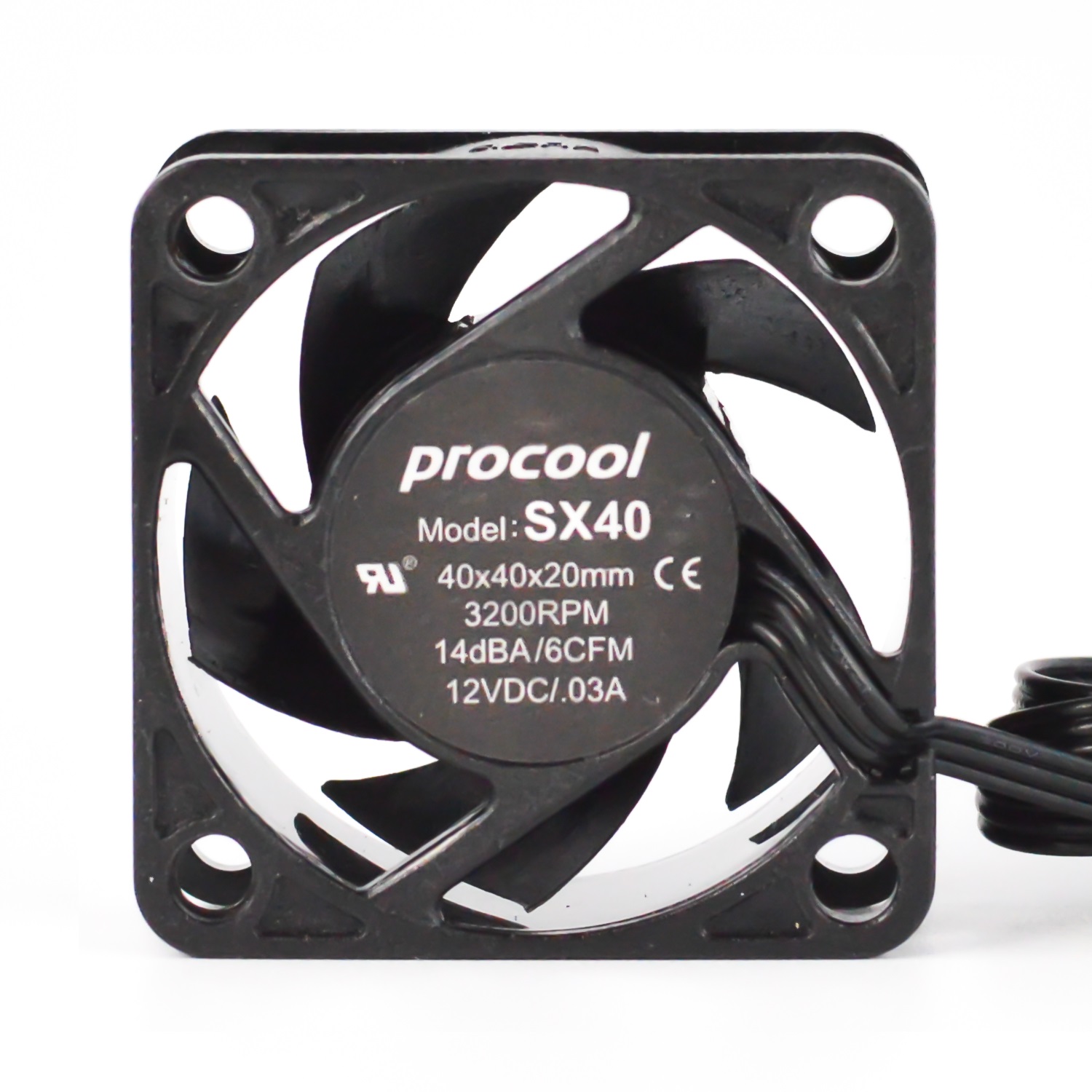 SX40 Silent 40mm Fan